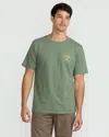Volcom Men's Mortis Short Sleeve Tee In Green