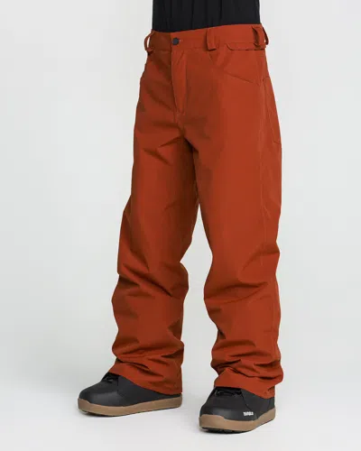 Volcom Men's Nailer Pants In Orange