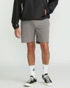 Volcom Men's Nomoly Elastic Waist Shorts 18" In Gray
