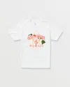 Volcom Men's North Roar Short Sleeve Tee In White