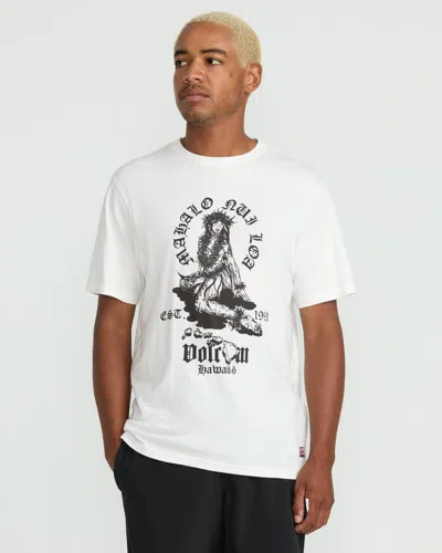 Volcom Men's Nui Loa Short Sleeve Tee In White