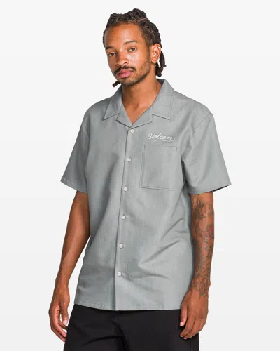 Volcom Men's Otis Stone Short Sleeve Tee In Gray