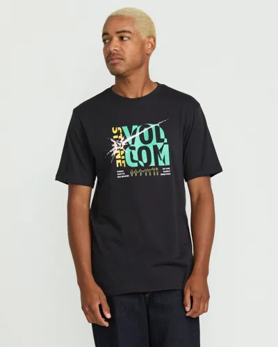 Volcom Men's Outta Nowhere Short Sleeve Tee In Animal Print