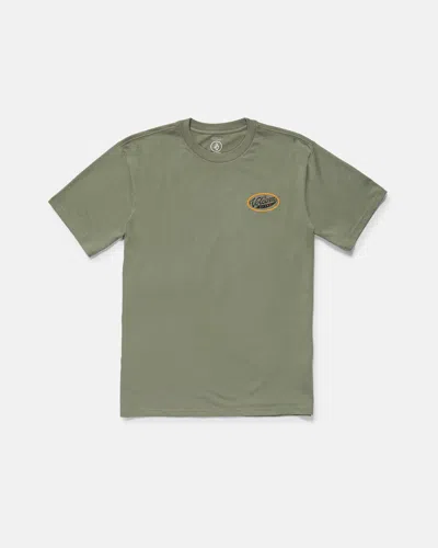 Volcom Men's Parts And Services Short Sleeve Tee In Green