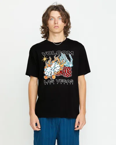 Volcom Men's Pass Line Short Sleeve Tee In Black