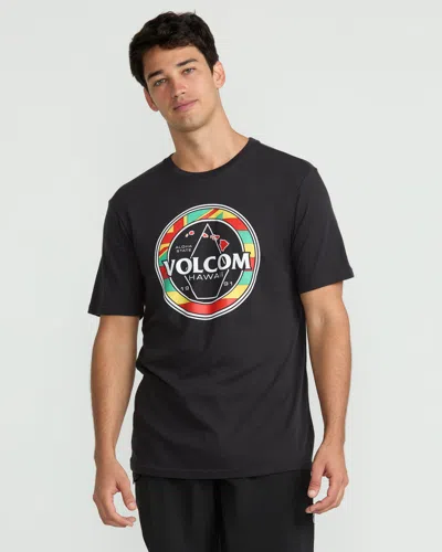 Volcom Men's Pau Hana Short Sleeve Tee In Black