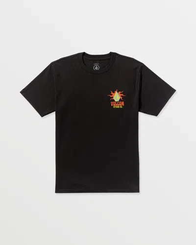 Volcom Men's Peak A Boo Short Sleeve Tee In Black