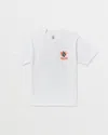 Volcom Men's Peak A Boo Short Sleeve Tee In White