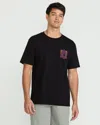 Volcom Men's Plated Short Sleeve Tee In Black