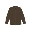 Volcom Men's Povj Workshirt In Brown