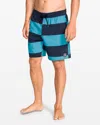 Volcom Men's Psyche Cotton 17" Trunk In Blue