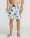Volcom Men's Psyche Cotton 17" Trunks In White