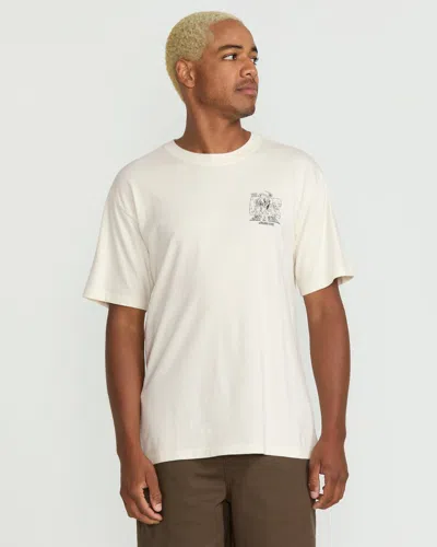 Volcom Men's Rat Bar Short Sleeve Tee In Neutral