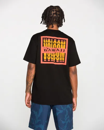 Volcom Men's Refractor Short Sleeve Tee In Black