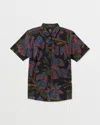 Volcom Men's Rendezvous Floral Short Sleeve Shirt In Multi