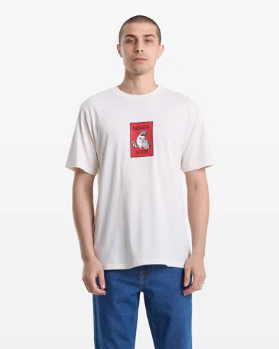 Volcom Men's Rockout Short Sleeve Tee In White