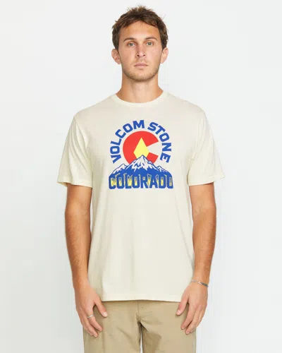 Volcom Men's Rockyrado Short Sleeve Tee In Neutral