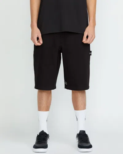 Volcom Men's Sawhorse Denim Shorts In Black