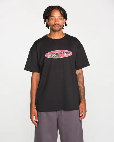 Volcom Men's Scratch Stone Short Sleeve Tee In Black