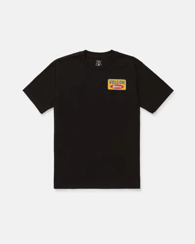 Volcom Men's Snakes Oil Pocket Short Sleeve Tee In Black