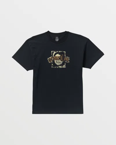Volcom Men's Sneer Short Sleeve Tee In Animal Print