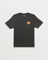 Volcom Men's Solarized Short Sleeve Tee In Black