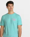 Volcom Men's Solarized Short Sleeve Tee In Blue