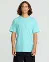 Volcom Men's Solid Short Sleeve Shirt Pocket Tee