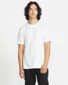Volcom Men's Solid Short Sleeve Shirt Pocket Tee In White