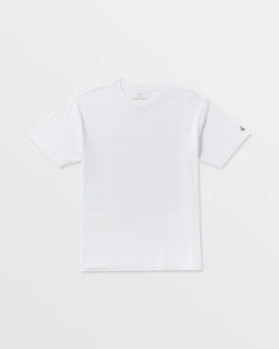 Volcom Men's Solid Short Sleeve Tee In White