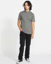 Volcom Men's Solver Jeans In Black
