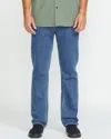 Volcom Men's Solver Modern Fit Jeans In Blue