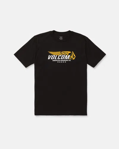 Volcom Men's Speeder Short Sleeve Tee In Black