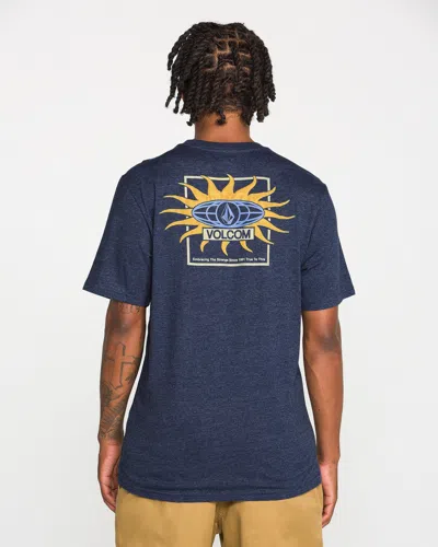 Volcom Men's Spf91 Short Sleeve Tee In Blue