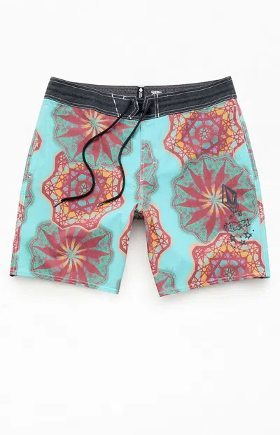 Volcom Men's Star Shields Stoney 8" Boardshorts In Multi