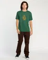 Volcom Men's Stone Lore Short Sleeve Tee In Green