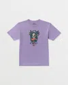 Volcom Men's Stone Matter Short Sleeve Tee In Purple