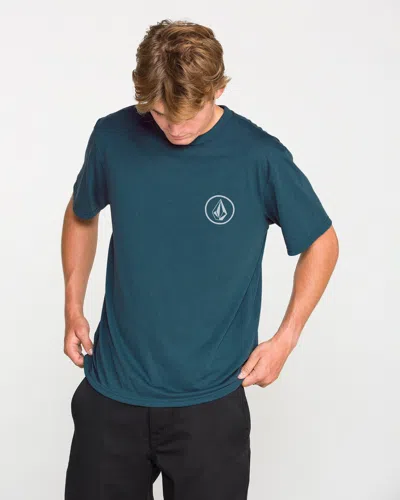 Volcom Men's Stone Tech Short Sleeve Tee In Multi