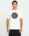 Volcom Men's Stoney Circle Short Sleeve Tee In White