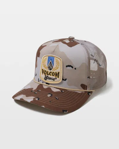 Volcom Men's Stoney Trail Trucker In Brown