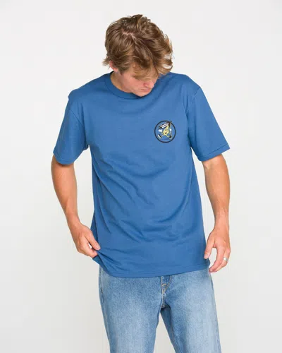 Volcom Men's Stoneyguy Short Sleeve Tee In Blue