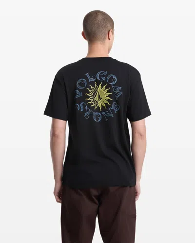 Volcom Men's Sunshiner Short Sleeve Tee In Black