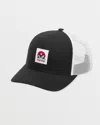Volcom Men's Talons Trucker Hat In Black