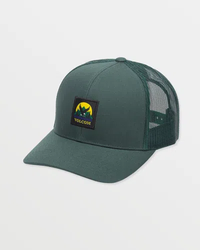 Volcom Men's Talons Trucker Hat In Green