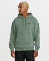 Volcom Men's Terry Stoned Pullover Sweatshirt In Green