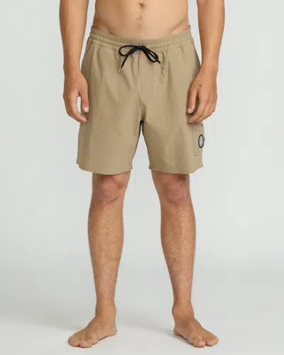 Volcom Men's Truly Liberator Trunks In Brown