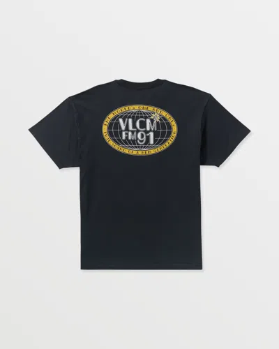Volcom Men's Tune In Short Sleeve Tee In Black