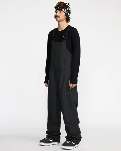 Volcom Men's V.co Sparta Bib Overall In Black
