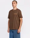 Volcom Men's Veevo Short Sleeve Tee In Brown