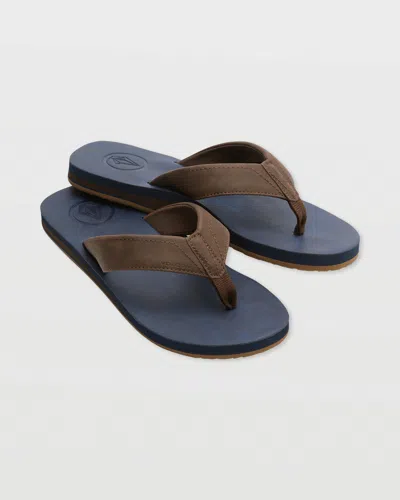 Volcom Men's Victor Sandals Lx Sandals In Brown